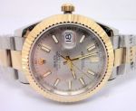 Swiss Quality BP Factory Rolex Datejust II 2-Tone Silver Face DJII Extra Large